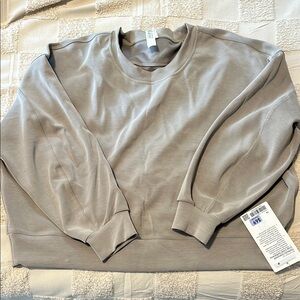 lululemon athletica Gray Sweatshirt
